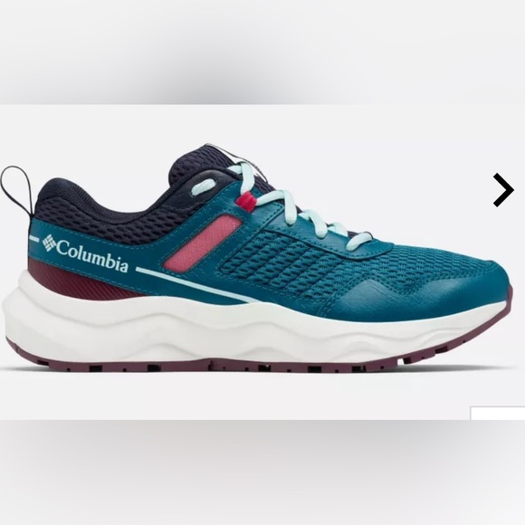 Columbia Kids' Blue and Pink Sneakers - Picture 1 of 8